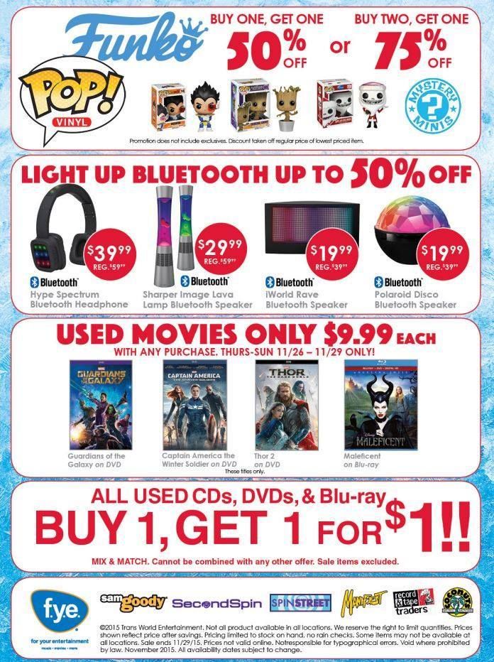 Explore Other Stores Get the latest November coupons and promotion codes automatically applied at checkout at FYE and 20, other top stores.